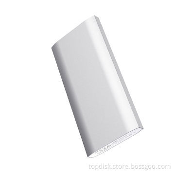 Lithium polymer battery mobile phone travel charger for iphone, samsung,nokia with 10000mAh capacity